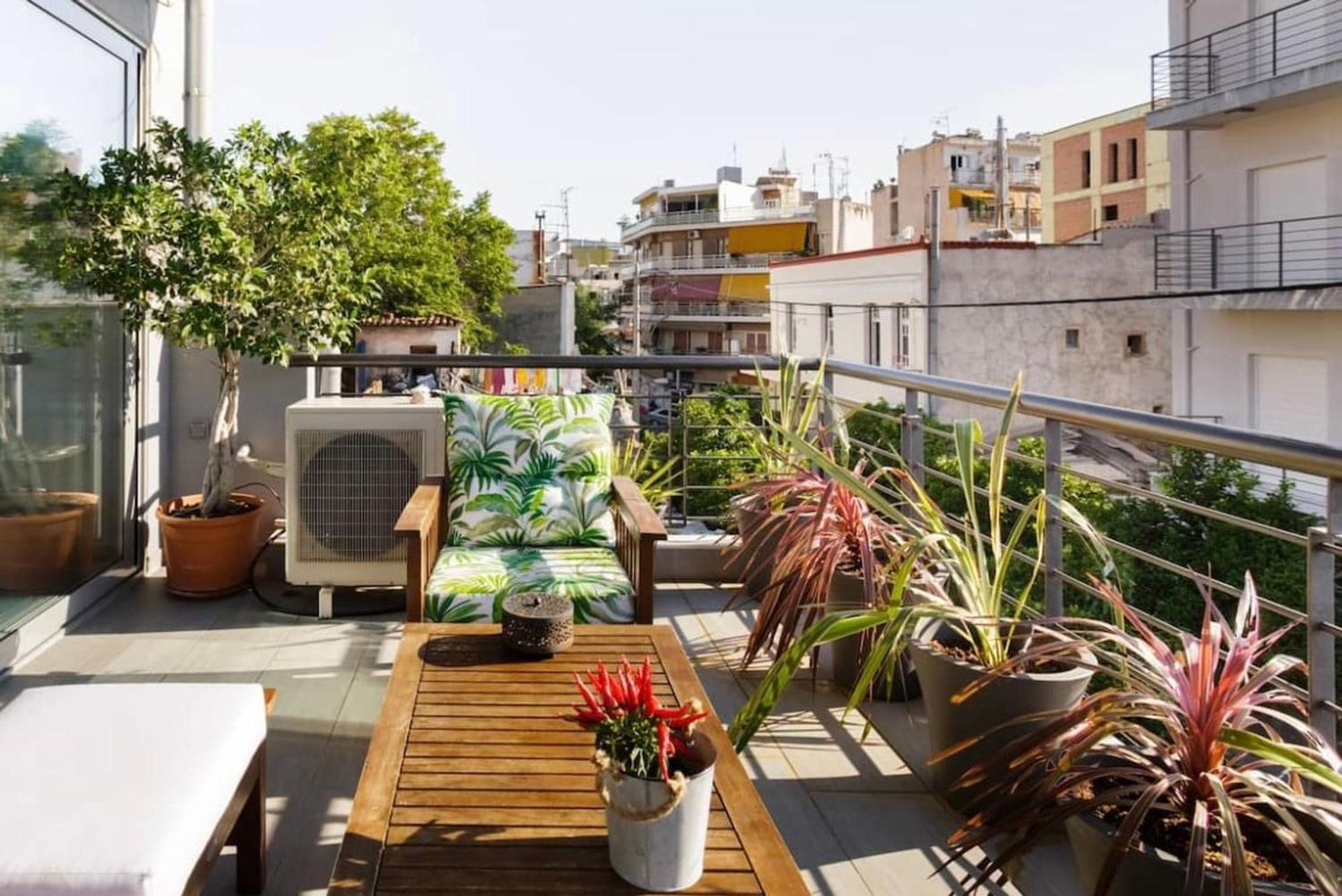 Stylish Boutique Loft With Private Balcony Apartment Athens Luaran gambar