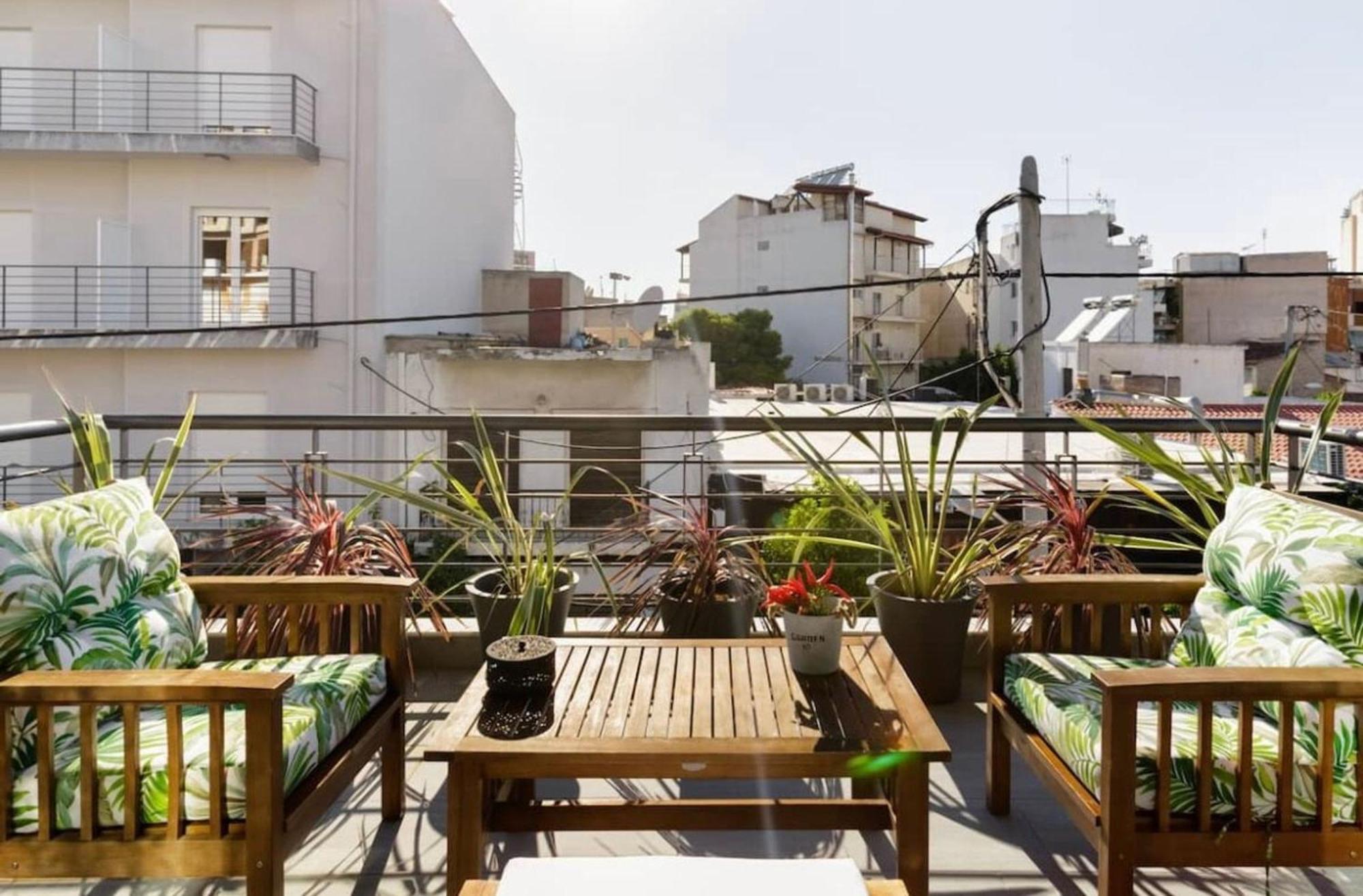 Stylish Boutique Loft With Private Balcony Apartment Athens Luaran gambar