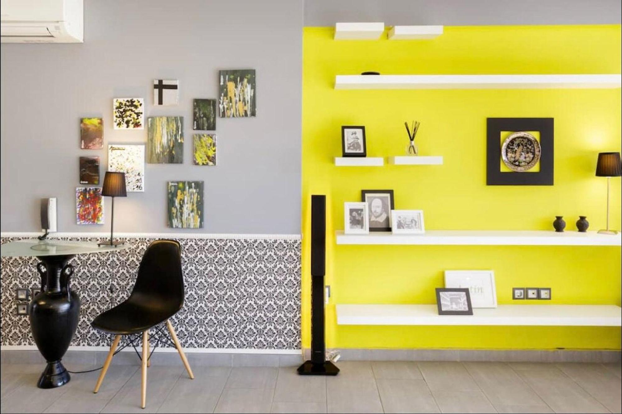 Stylish Boutique Loft With Private Balcony Apartment Athens Luaran gambar